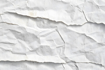 Poster - white recycled craft paper texture as background. grey paper texture, old vintage page or grunge vig