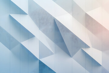 Poster - light pastel soft pale dusty gray blue silver white abstract pattern background. geometric shape. li