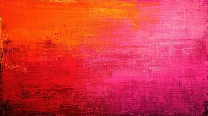 Poster - A vibrant abstract background in hues of orange, pink, and red, perfect for various designs.