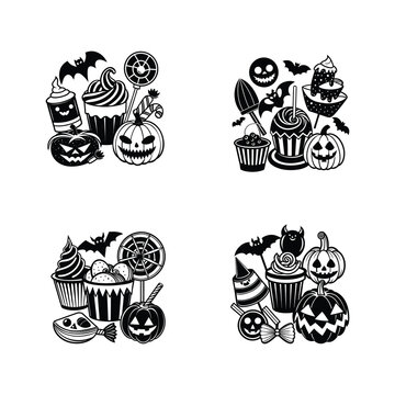 Halloween Suessigkeiten Svg