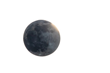 Wall Mural - Celestial Sphere, Rainbow Border, Planet, Moon on Transparent Background