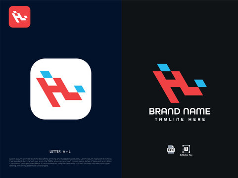 Modern and clean letter logo for business 
