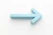 © Graph Squad - Light blue arrow pointing right, isolated on white background.  Simple, clean design.