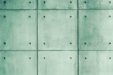 Aufkleber - A person stands in front of a green wall with a neutral expression