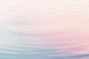 Poster - A calm water surface with gentle ripples