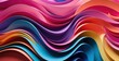 © Pavel Lysenko - Rich hues of pink, blue, and orange cascade together, showcasing a mesmerizing flow of abstract paper curls. The harmony of colors sparks artistic inspiration and imagination