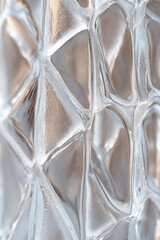 Poster - A detailed image of a glass vase