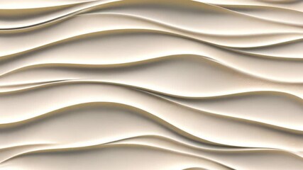 Poster - A beautifully crafted textured surface showcases flowing wave patterns that enhance modern interior decor with subtle elegance