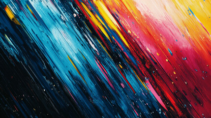 Poster -  the generated abstract modern background with dynamic colors and grainy texture