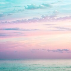 Wall Mural - sunset on the sea