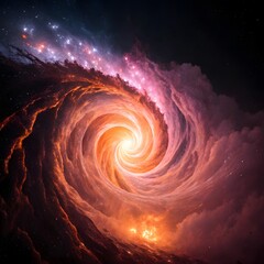 Wall Mural - space of space