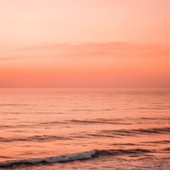 Wall Mural - sunset over the sea