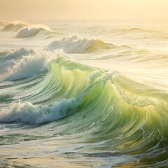Wall Mural - waves and sea