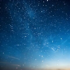 Wall Mural - starry night sky