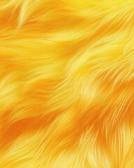 Poster - Vibrant yellow and orange strands create a warm, sunny texture, perfect for playful and cheerful designs.