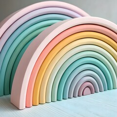 Wall Mural - background with circles