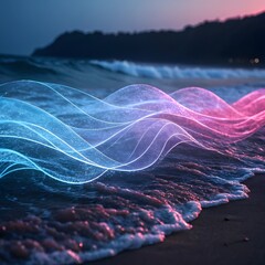 Wall Mural - jellyfish in the sea
