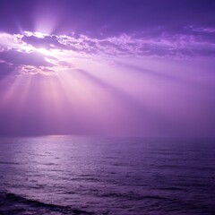 Wall Mural - sunrise over the sea