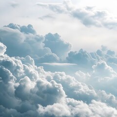Wall Mural - clouds in the sky