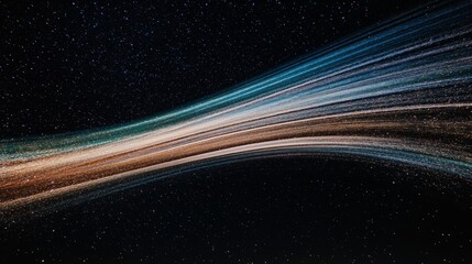 Wall Mural - The northern lights shimmer and undulate elegantly in the night sky, bands of green, purple and pink light dancing, swirling, pulsating in fluid, undulating patterns