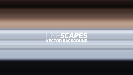 Poster - LineScapes Gradient Background. Minimal Gradient Stripes.