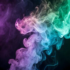 Wall Mural - abstract smoke background