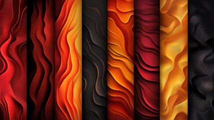 Fototapete - Artistic gradient patterns with smooth motion, tailored for high-tech applications.
