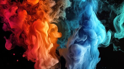 Poster - Gradient motion designs with fluid color transitions for modern digital art.
