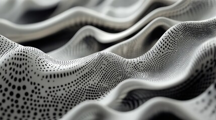 Poster - High-resolution motion graphic featuring sleek digital patterns.