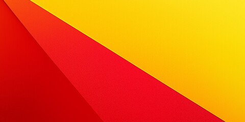 Poster - Abstract background showing diagonal lines creating geometric shapes in red and yellow colors