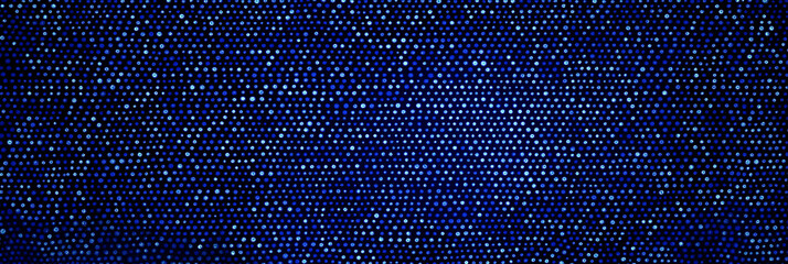 Aufkleber - Blue abstract background forming glowing dots grid pattern