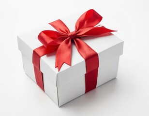 Wall Mural - gift box with ribbon