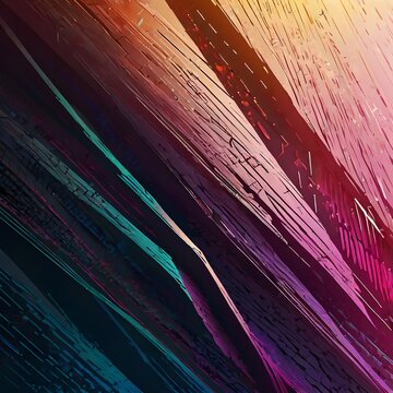 Vibrant line pattern with bold geometric shapes,  clean modern design