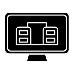Leinwandbilder - computer icon