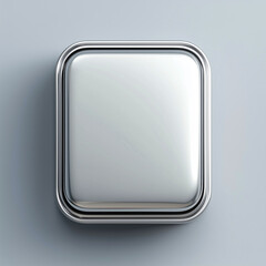 metallic rectangle object