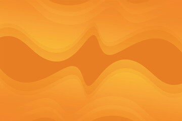 Wall Mural - abstract gradient yellow wave background