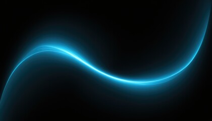 Poster - Blue light streak background
2