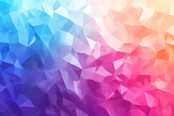 Poster - Vibrant Abstract Geometric Shapes With Gradient Colors Creating a Dynamic Visual Effect for Artistic Projects