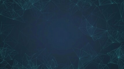 Poster - Abstract Network Connection Background Design