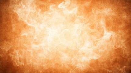 Poster - Abstract Orange and White Swirling Fire Texture