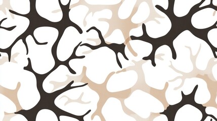 Poster - Abstract Organic Camouflage Pattern Design