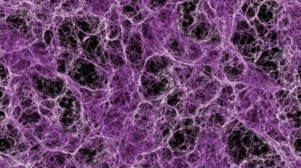 Poster - Abstract Purple Network Intricate Web Texture Design