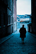 © Cavan - Silhouette of a man in Stockholm