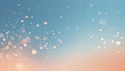 soft blue and peach bokeh gradient