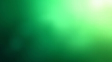 Poster - Emerald green gradient background creating a soft and dreamy atmosphere