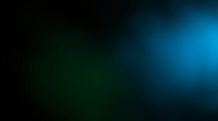 Aufkleber - Abstract blurred gradient background fading from black to blue and green