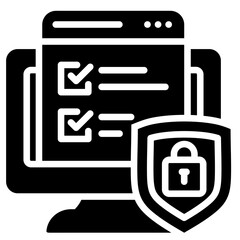 Secure Data Icon