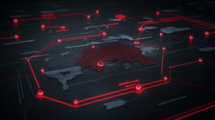 Poster - Global Network Security System Data Visualization