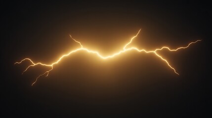 Wall Mural - glowing plasma energy arc digital art abstract