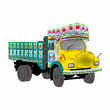 © tanjib - Bangladeshi colourful truck vector illustration